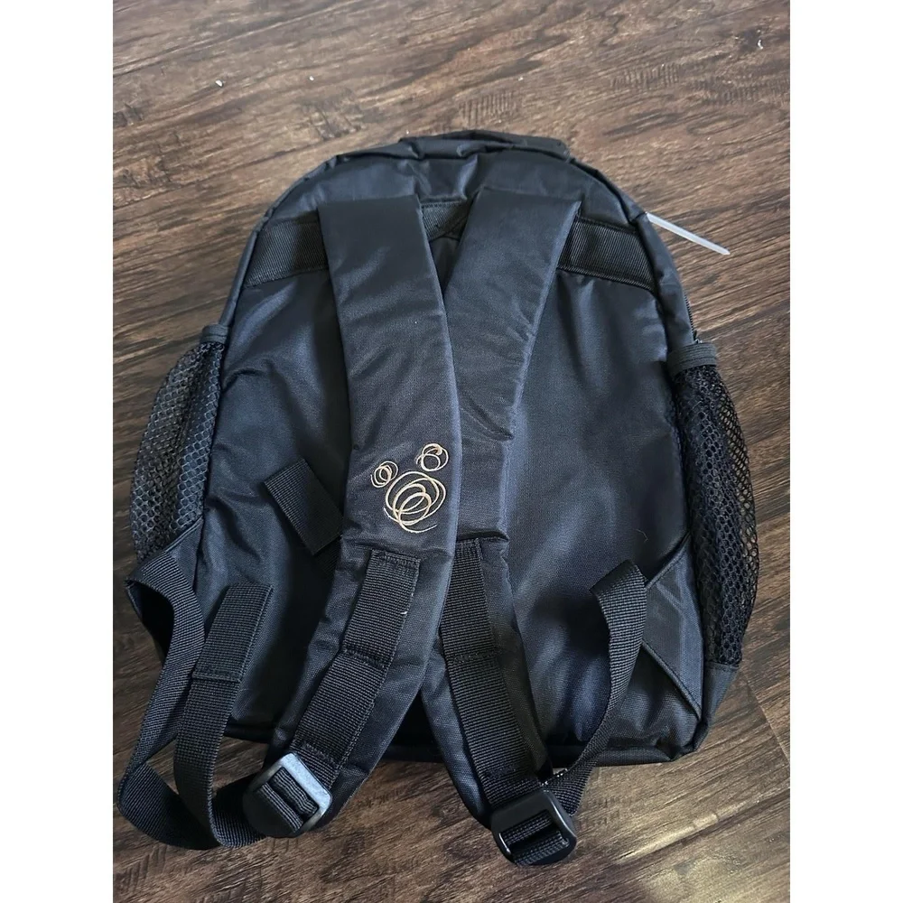 VTG Disney Quest Black Backpack Adult Great Condition